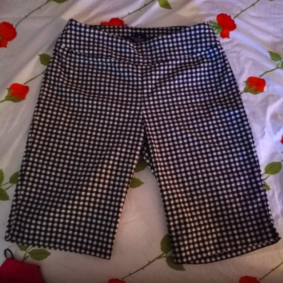 Zac & Rachel Pants - Checker board patterned Zac & Rachel Shorts